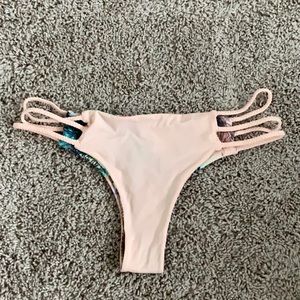 San Lorenzo reversible Brazilian bikini bottom